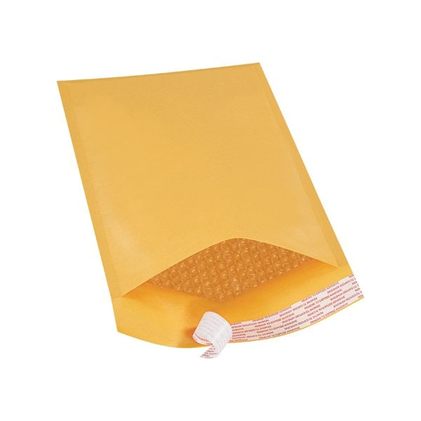 Bsc Preferred 8-1/2 x 14-1/2'' Kraft Freight Saver Pack #3 Self-Seal Bubble Mailers, 70PK B856SSR - main